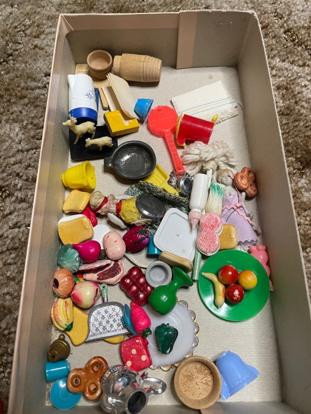 Vintage Doll House Mini Accessories & Items Misc Lot - Picture 5 of 5
